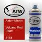 Preview: Aston-Martin, Volcano Red Pearl, 5151: 400ml Sprühdose, von ATW Autoteile West.